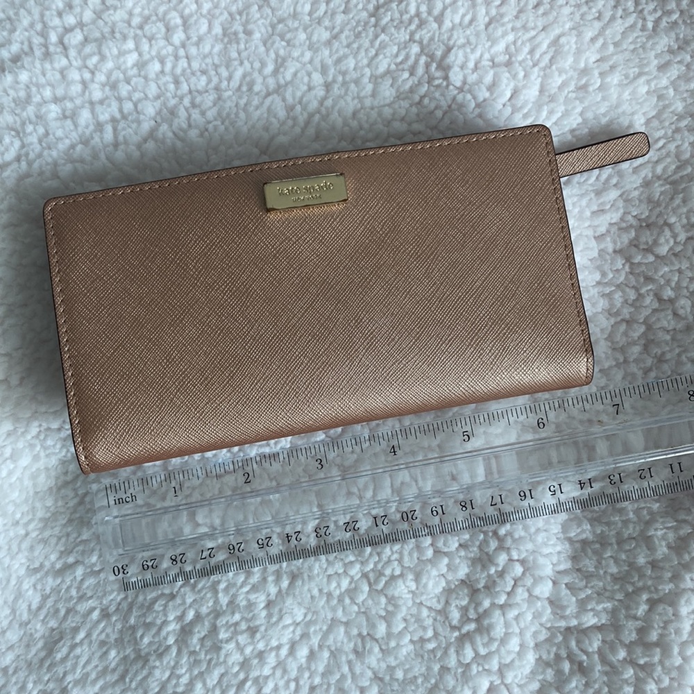 Kate Spade Gold Wallet - Picture 10 of 12